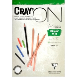 Blok Clairefontaine Cray'On 160g