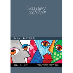 Blok do technik mieszanych Mix Media Happy Color