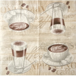 Serwetka zwykła - Kawa