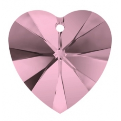 Kryształ Swarovski Serce 18x17,5 mm 6228 Antique Pink