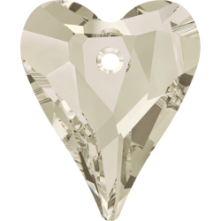 Kryształ Swarovski Wild Heart 22x27mm 6240 Silver Shade