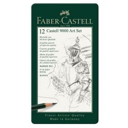 Zestaw 12 ołówków Faber-Castell Art seria 9000