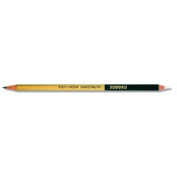 Ołówek 2B z precyzyjną gumką SUDOKU